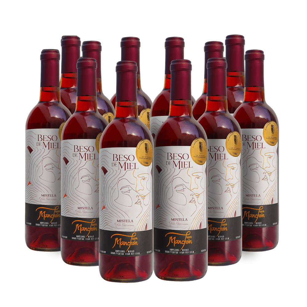 Beso de Miel Mistela - Paquete de 12 Botellas - Doluvia