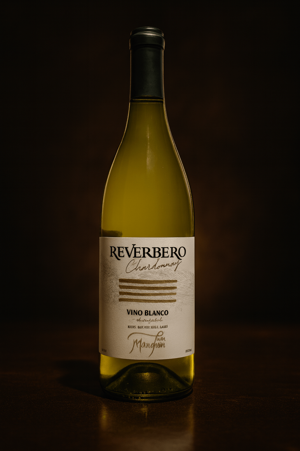 Reverbero Chardonnay 2023 – Vino Blanco en fotomontaje